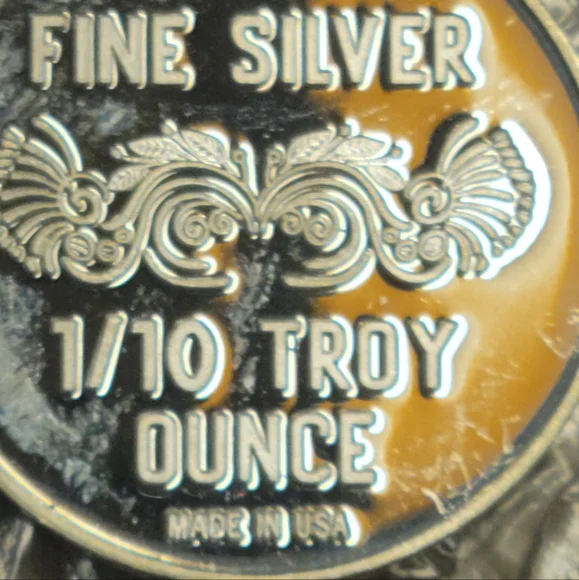 999 Pure Genuine Silver Handmade Pendant - USA Made - 3 Gram - Smelling Money